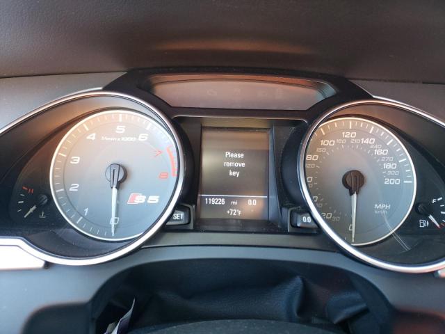 WAUVVAFR4AA012437 - 2010 AUDI S5 PRESTIGE WHITE photo 9