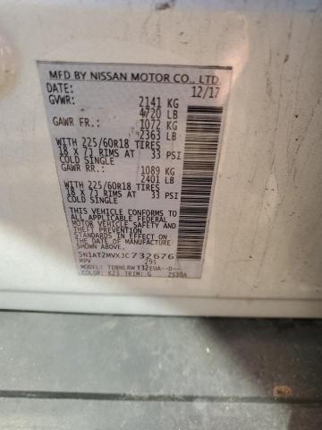 5N1AT2MVXJC732676 - 2018 NISSAN ROGUE S SILVER photo 13