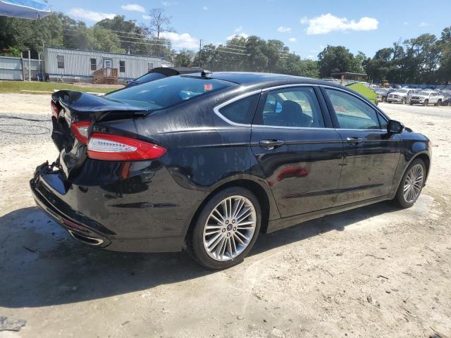 3FA6P0H90ER305052 - 2014 FORD FUSION SE BLACK photo 3