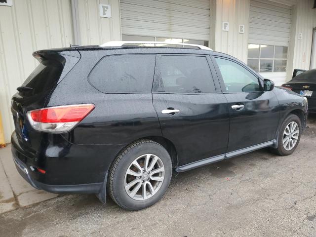 5N1AR2MN8EC621869 - 2014 NISSAN PATHFINDER S BLACK photo 3