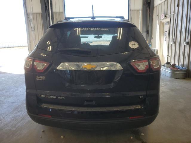 1GNKVHKD0HJ212726 - 2017 CHEVROLET TRAVERSE LT BLACK photo 6