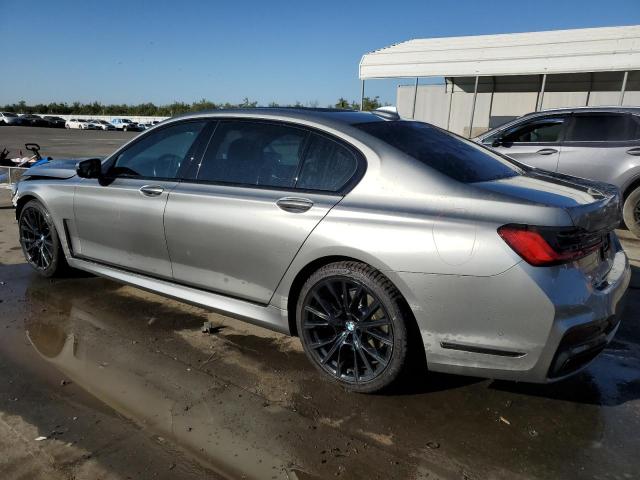 WBA7T2C01MCF71823 - 2021 BMW 740 I ვერცხლისფერი ფოტო 2