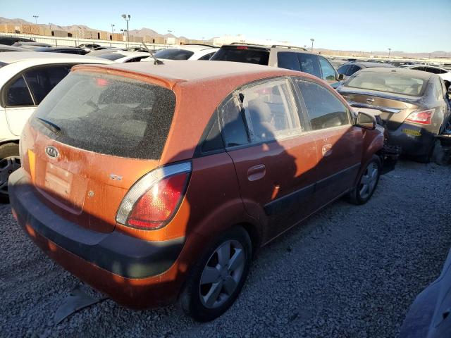 KNADE163086313176 - 2008 KIA RIO 5 SX ORANGE photo 3