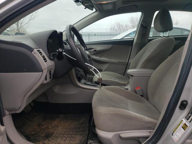 2T1BU4EE0DC921719 - 2013 TOYOTA COROLLA BASE SILVER photo 7