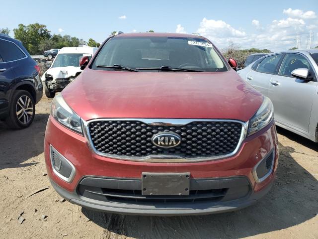 5XYPGDA37HG275333 - 2017 KIA SORENTO LX RED photo 5