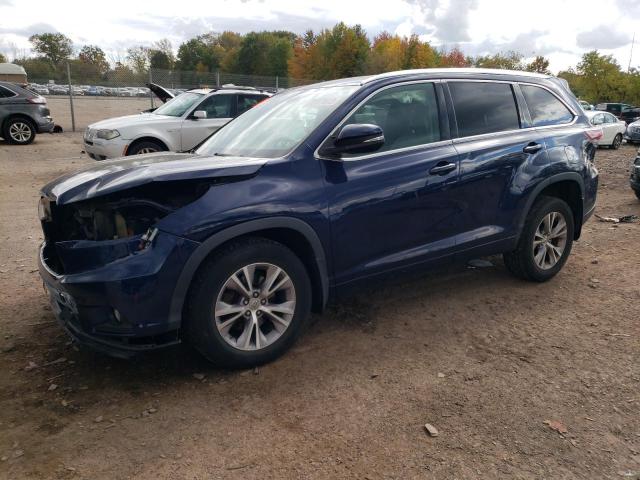 5TDJKRFH0FS147375 - 2015 TOYOTA HIGHLANDER XLE Mavi foto 1