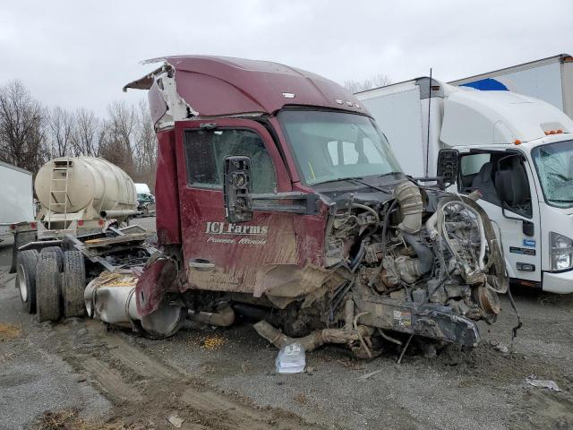 1XKYDP9X0HJ131147 - 2017 KENWORTH CONSTRUCTI T680 BURGUNDY photo 1