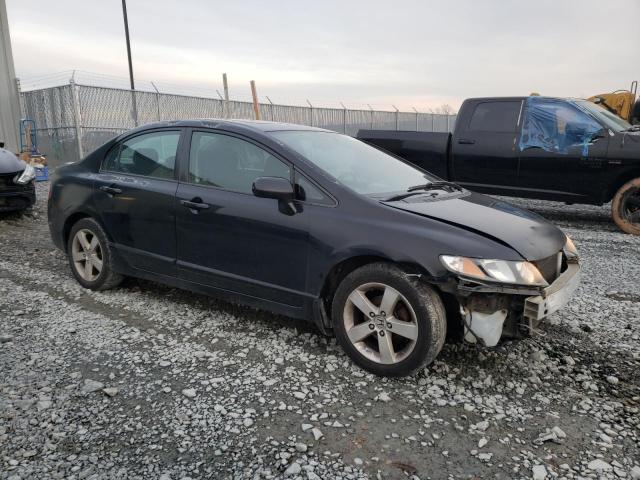 2HGFA16619H022186 - 2009 HONDA CIVIC LX-S BLACK photo 4