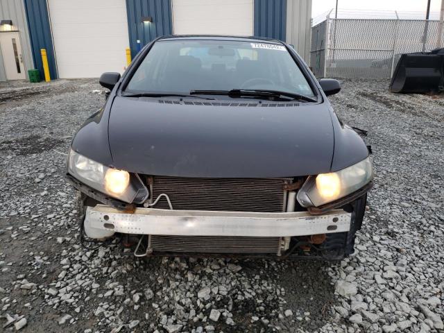 2HGFA16619H022186 - 2009 HONDA CIVIC LX-S BLACK photo 5