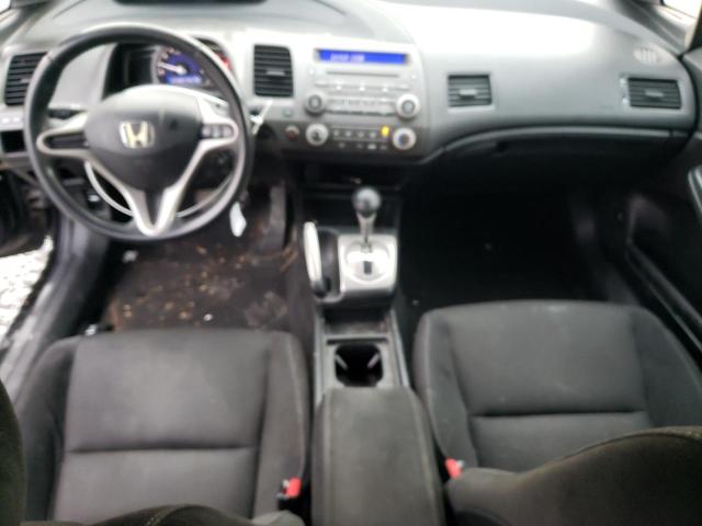 2HGFA16619H022186 - 2009 HONDA CIVIC LX-S BLACK photo 8