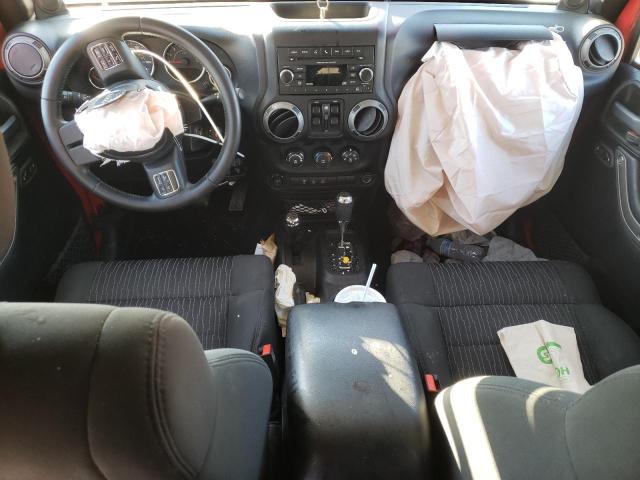 1C4BJWDG8CL135388 - 2012 JEEP WRANGLER U SPORT წითელი ფოტო 8