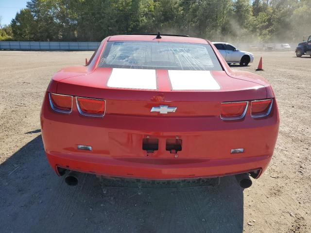 2G1FB1ED5B9210505 - 2011 CHEVROLET CAMARO LT RED photo 6