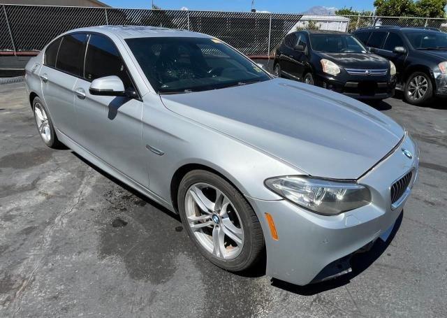 WBA5A7C56ED618942 - 2014 BMW 528 XI SILVER photo 1