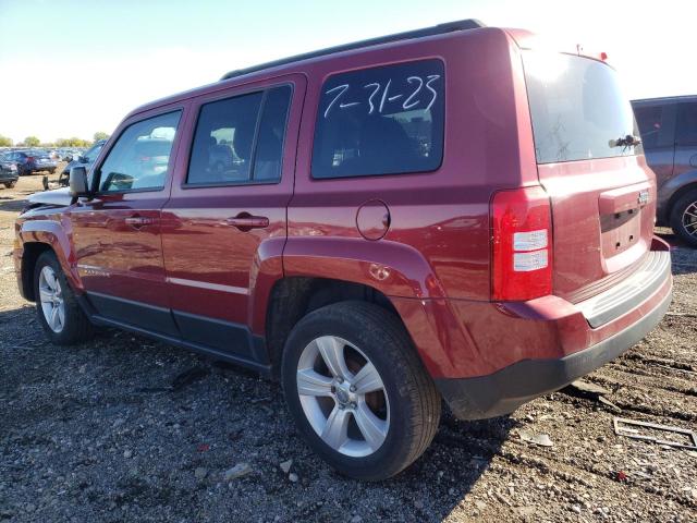 1C4NJPFB1ED862633 - 2014 JEEP PATRIOT LATITUDE RED photo 2