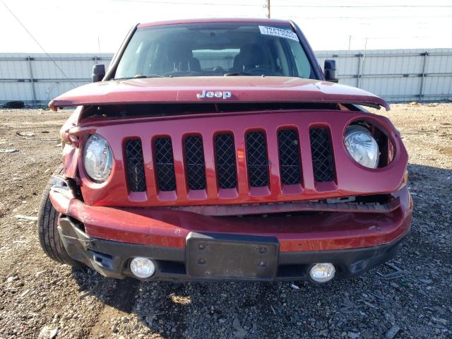 1C4NJPFB1ED862633 - 2014 JEEP PATRIOT LATITUDE RED photo 5