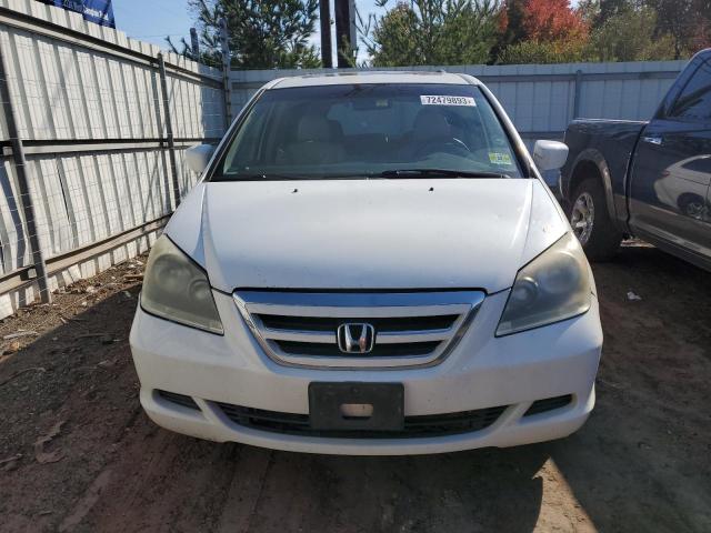 5FNRL38617B457940 - 2007 HONDA ODYSSEY EXL WHITE photo 5