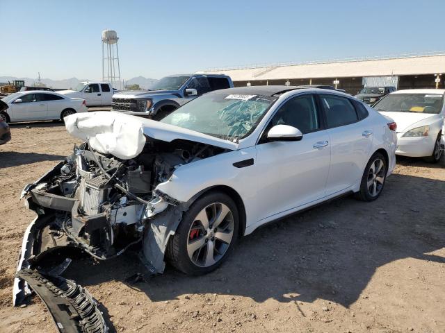 5XXGW4L28JG206152 - 2018 KIA OPTIMA SX WHITE photo 1