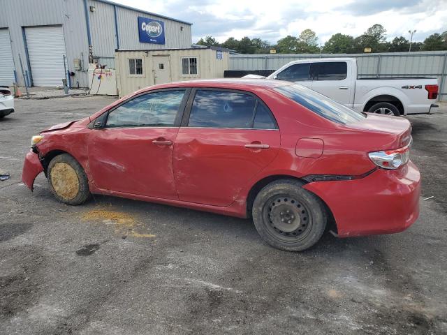 5YFBU4EE5DP133017 - 2013 TOYOTA COROLLA BASE RED photo 2