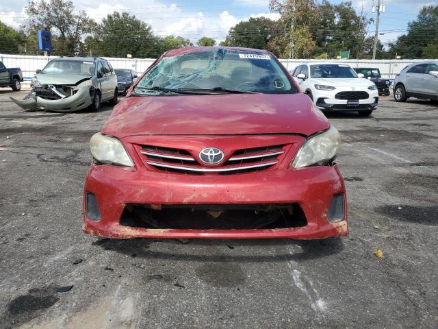 5YFBU4EE5DP133017 - 2013 TOYOTA COROLLA BASE RED photo 5