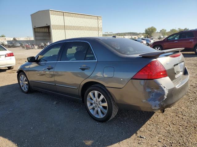 1HGCM66857A056023 - 2007 HONDA ACCORD EX GRAY photo 2