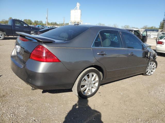 1HGCM66857A056023 - 2007 HONDA ACCORD EX GRAY photo 3