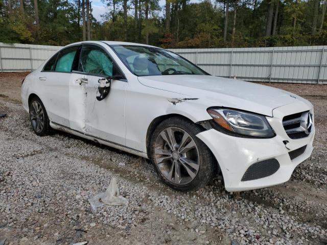 55SWF4JB6GU124994 - 2016 MERCEDES-BENZ C 300 WHITE photo 4