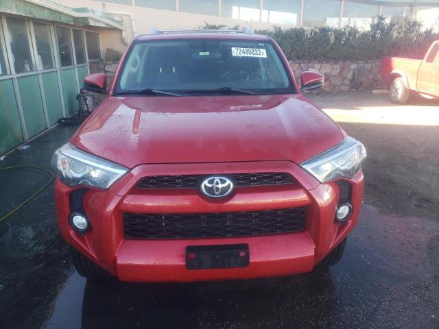 JTEBU5JRXH5413271 - 2017 TOYOTA 4RUNNER SR5/SR5 PREMIUM 红色 照片 5