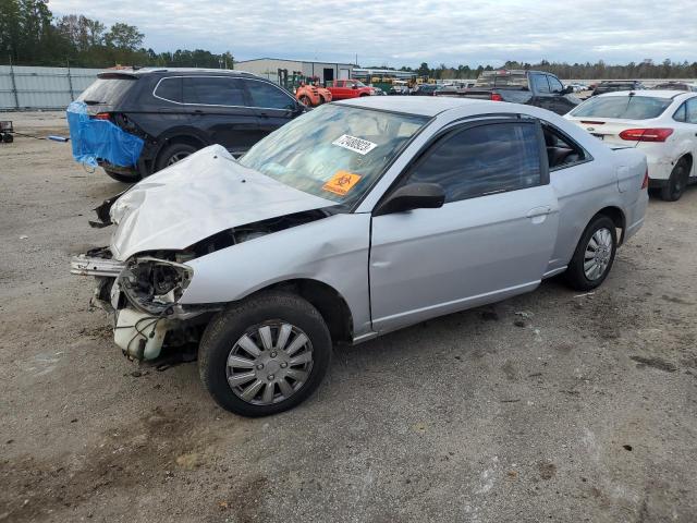 1HGEM22573L028378 - 2003 HONDA CIVIC LX SILVER photo 1