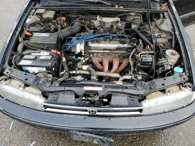 JHMCB7670NC047652 - 1992 HONDA ACCORD EX BLACK photo 11