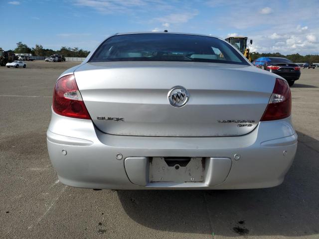 2G4WE567051181900 - 2005 BUICK LACROSSE CXS SILVER photo 6