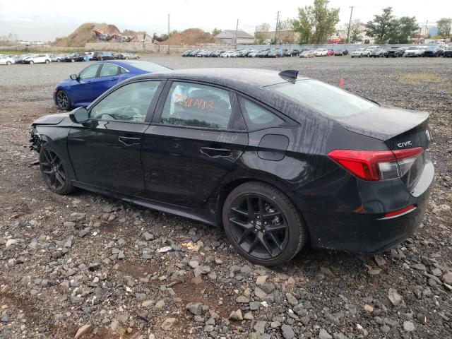 2HGFE2F53NH574297 - 2022 HONDA CIVIC SPORT 黑色 照片 2