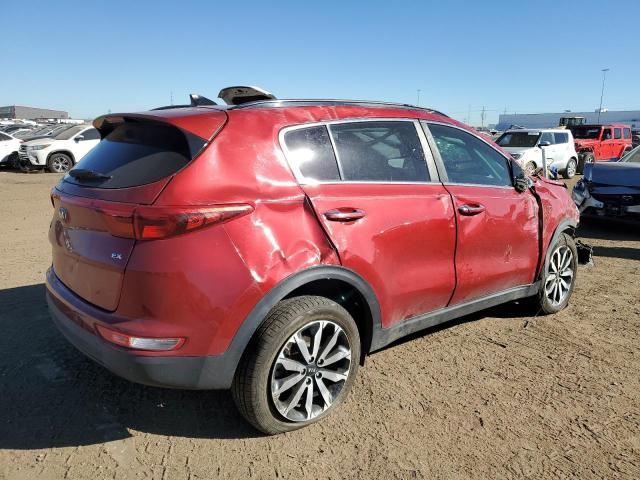 KNDPNCAC4J7352971 - 2018 KIA SPORTAGE EX RED photo 3