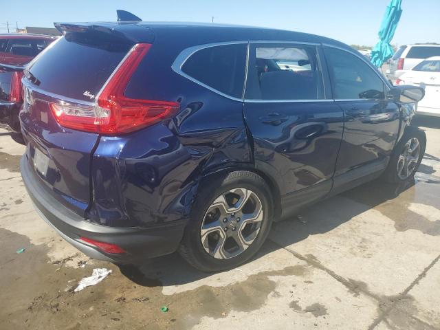 5J6RW1H8XKA038090 - 2019 HONDA CR-V EXL BLUE photo 3