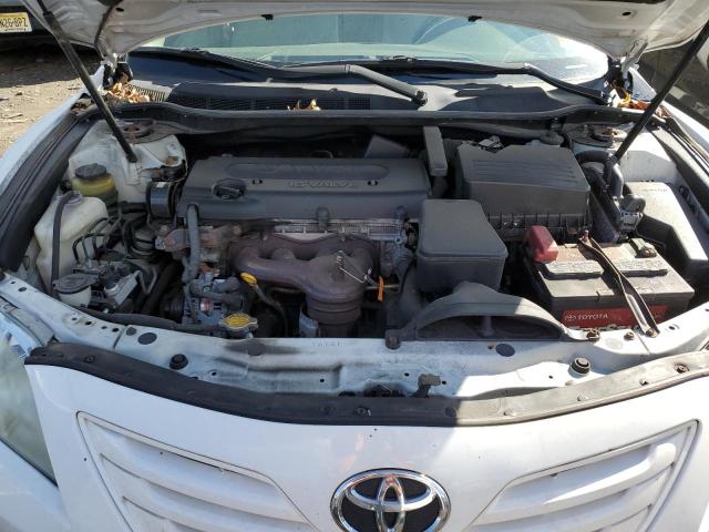 4T1BE46K67U722985 - 2007 TOYOTA CAMRY CE WHITE photo 11