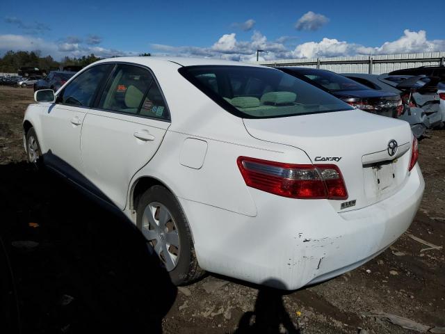 4T1BE46K67U722985 - 2007 TOYOTA CAMRY CE WHITE photo 2