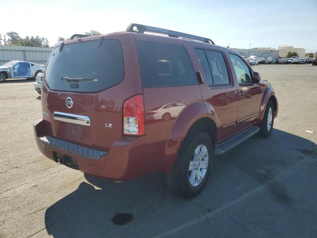5N1AR18W46C625366 - 2006 NISSAN PATHFINDER LE 栗色 照片 3