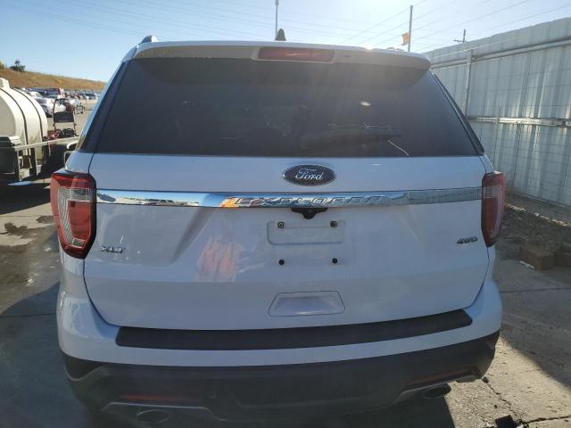 1FM5K8D85JGA05441 - 2018 FORD EXPLORER XLT WHITE photo 6