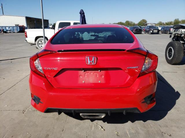 2HGFC2F83LH601530 - 2020 HONDA CIVIC SPORT 红色 照片 6