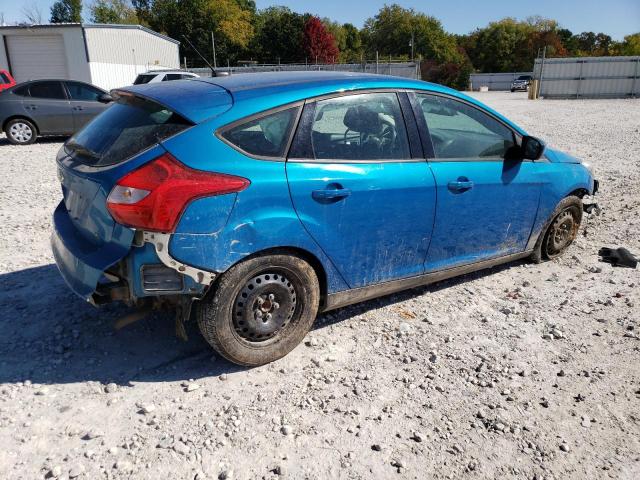 1FAHP3K27CL265196 - 2012 FORD FOCUS SE BLUE photo 3