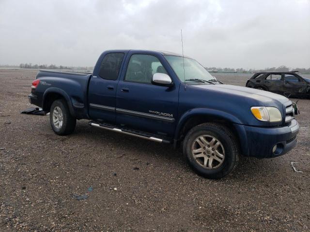 5TBRT34123S372534 - 2003 TOYOTA TUNDRA ACCESS CAB SR5 BLUE photo 4