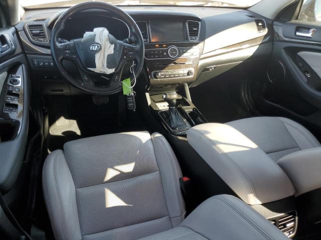 KNALN4D74E5155011 - 2014 KIA CADENZA PREMIUM GRAY photo 8