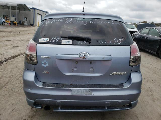 2T1KR32E06C613842 - 2006 TOYOTA COROLLA MA XR BLUE photo 6