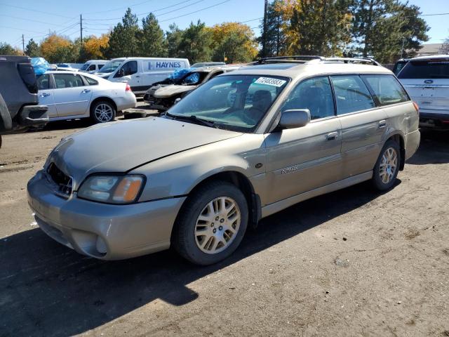 4S3BH806237638895 - 2003 SUBARU LEGACY OUTBACK H6 3.0 LL BEAN GOLD photo 1