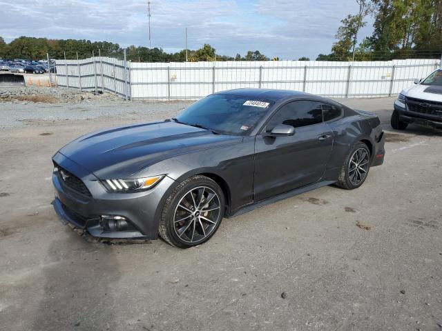 1FA6P8TH1G5276759 - 2016 FORD MUSTANG GRAY photo 1