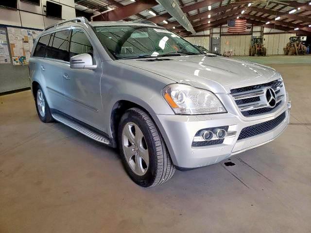 4JGBF7BE6BA736958 - 2011 MERCEDES-BENZ GL 450 4MATIC SILVER photo 1