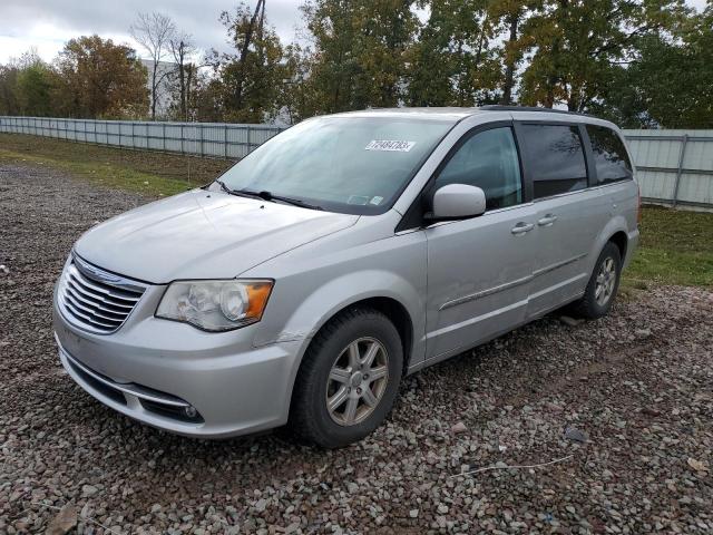 2C4RC1BG4CR251578 - 2012 CHRYSLER TOWN & COU TOURING SILVER photo 1