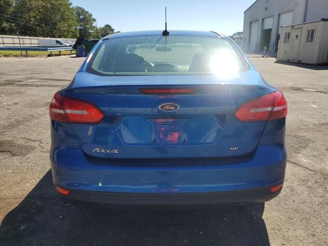 1FADP3F24JL245820 - 2018 FORD FOCUS SE BLUE photo 6