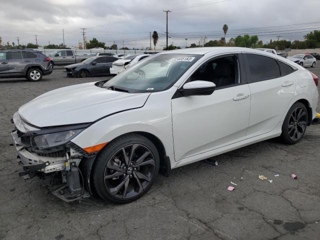 2HGFC2F80LH595458 - 2020 HONDA CIVIC SPORT 白色 照片 1