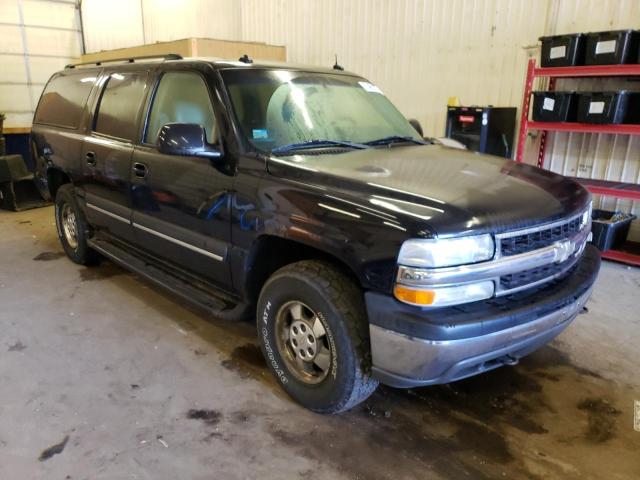 1GNFK16Z23J249521 - 2003 CHEVROLET SUBURBAN K1500 BLACK photo 4