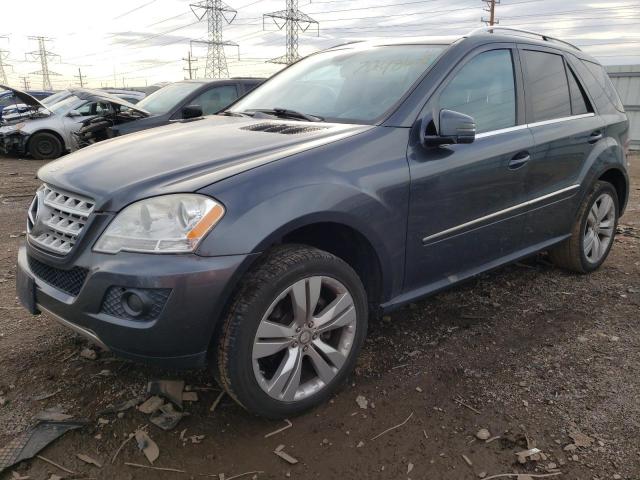 4JGBB8GB2BA637800 - 2011 MERCEDES-BENZ ML 350 4MATIC GRAY photo 1